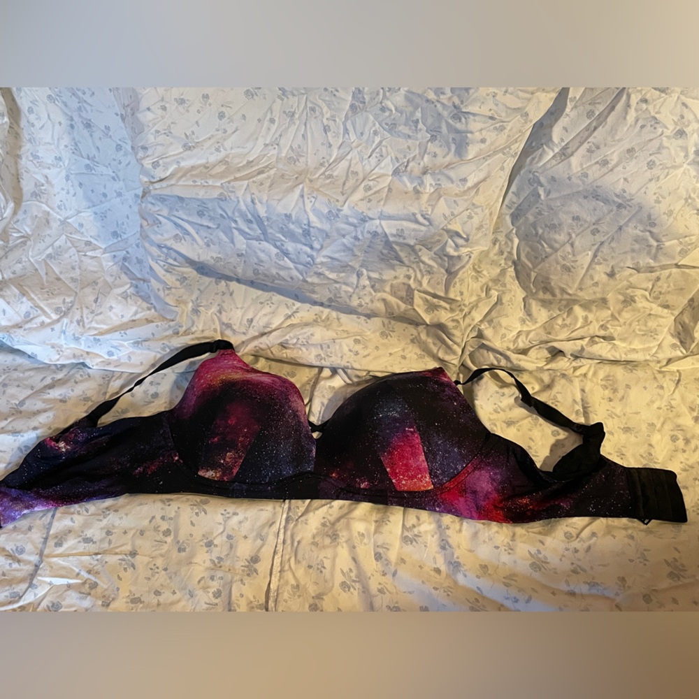 Torrid Galaxy Print Dream Wire Free Push up bra